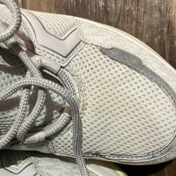 Michael Kors White and Gray Women's Sneakers - Picture 7 of 9